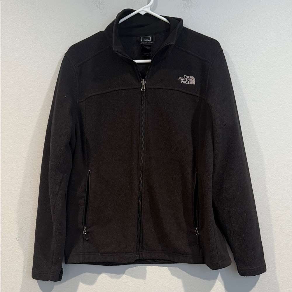 The North Face Black Fleece Zip Up Jacket
